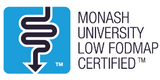 Certified Low FODMAP by Monash University