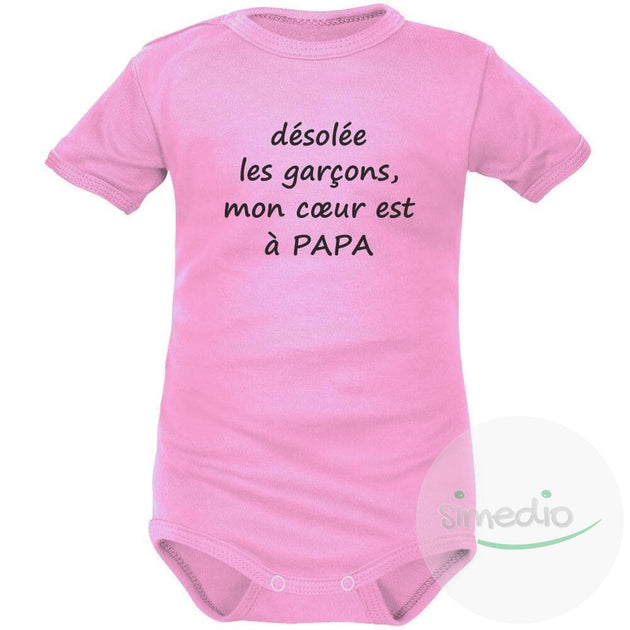 body bébé avec message