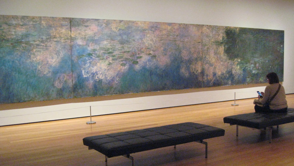 monet water lilies moma