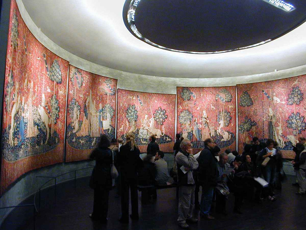 The Lady with the Unicorn-Musée de Cluny, France’s-Signare tapestry