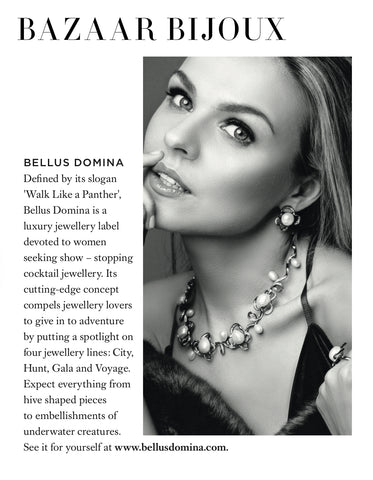 Harper's Bazaar and Bellus Domina jewellery 