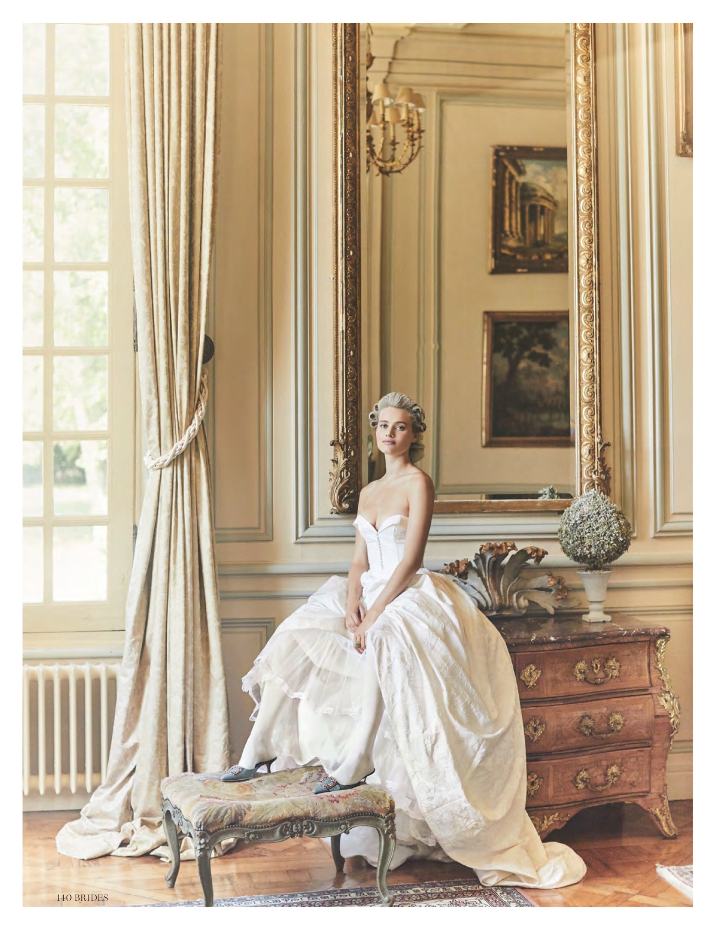 Brides Magazine Bellus Domina editorial feature