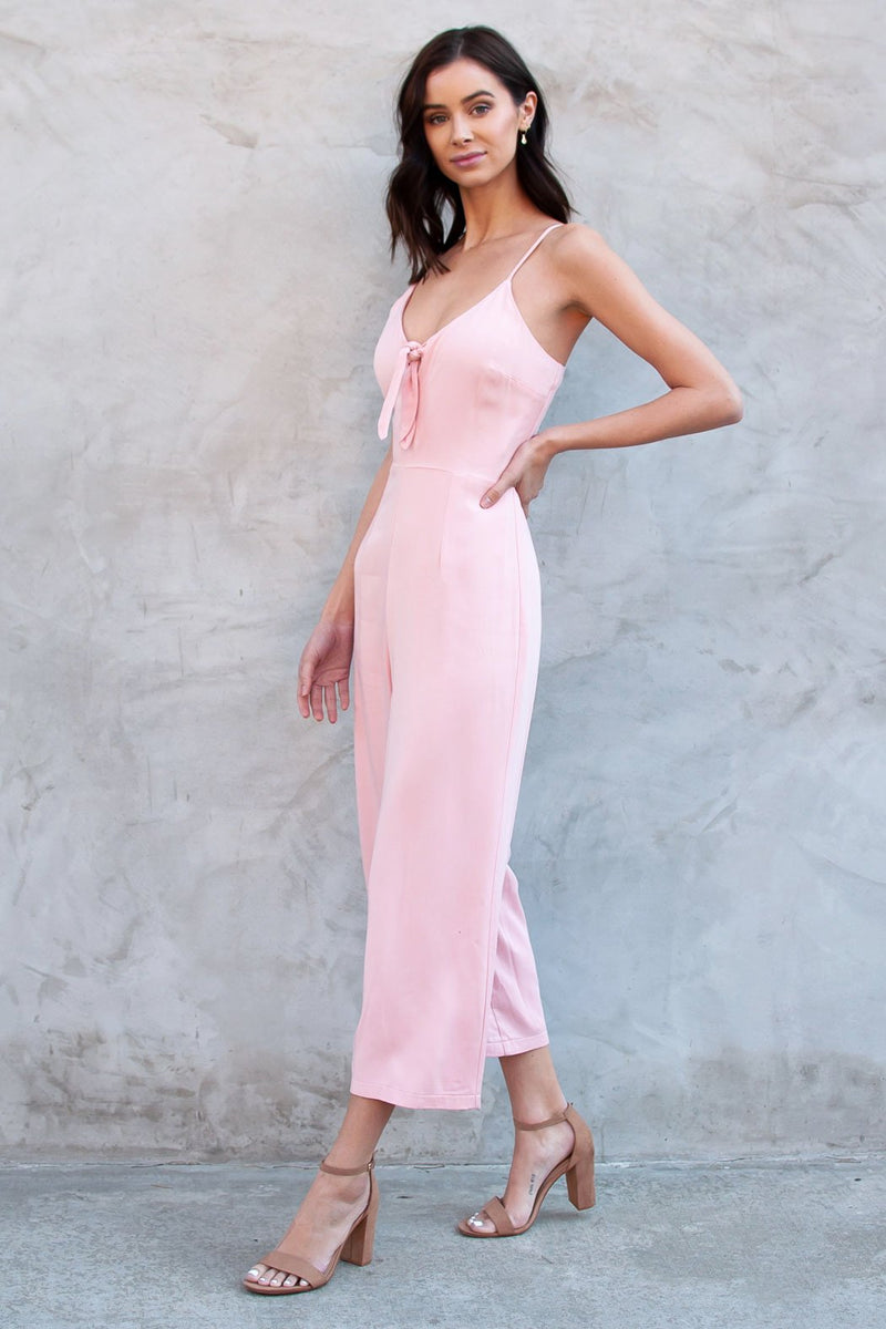 livia strapless jumpsuit