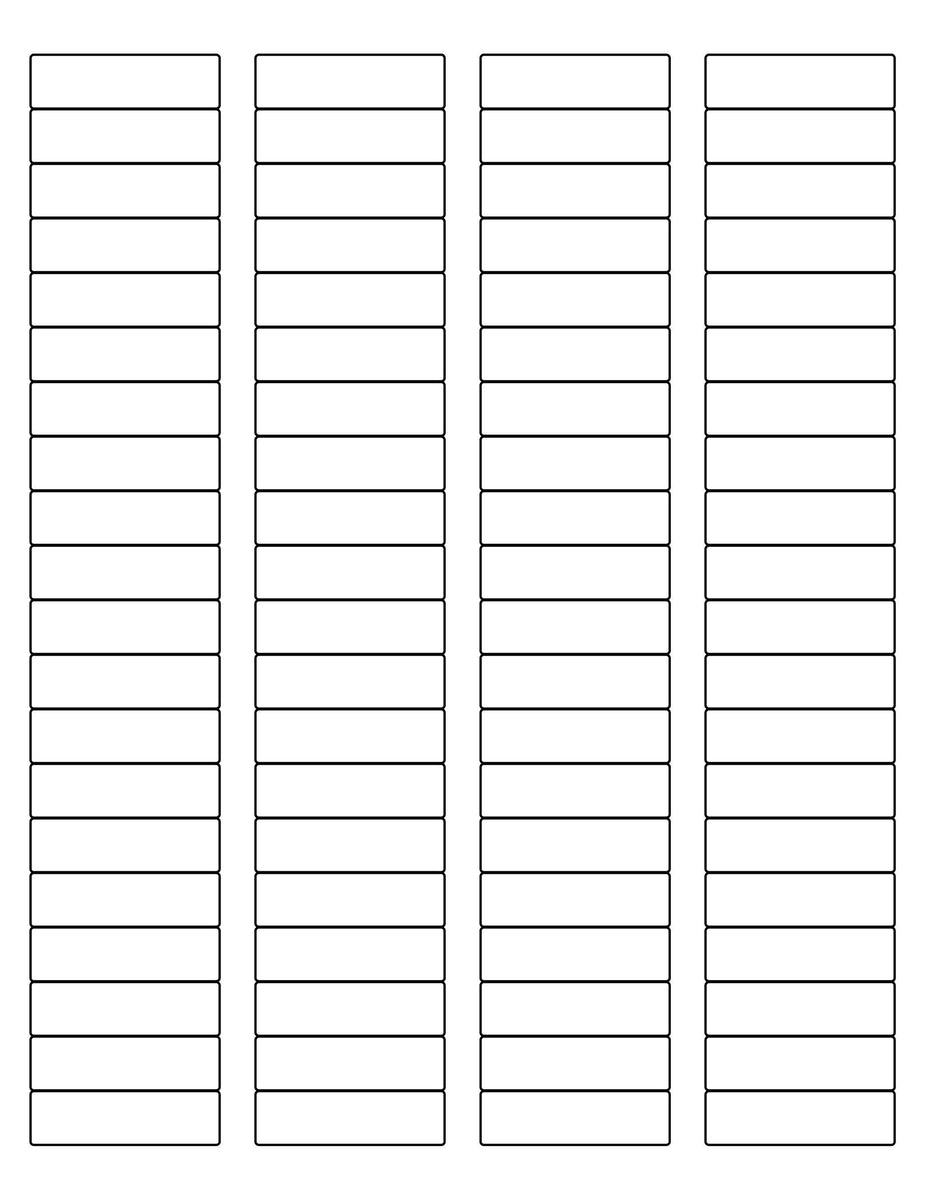 1 2 X 1 3 4 Label Template