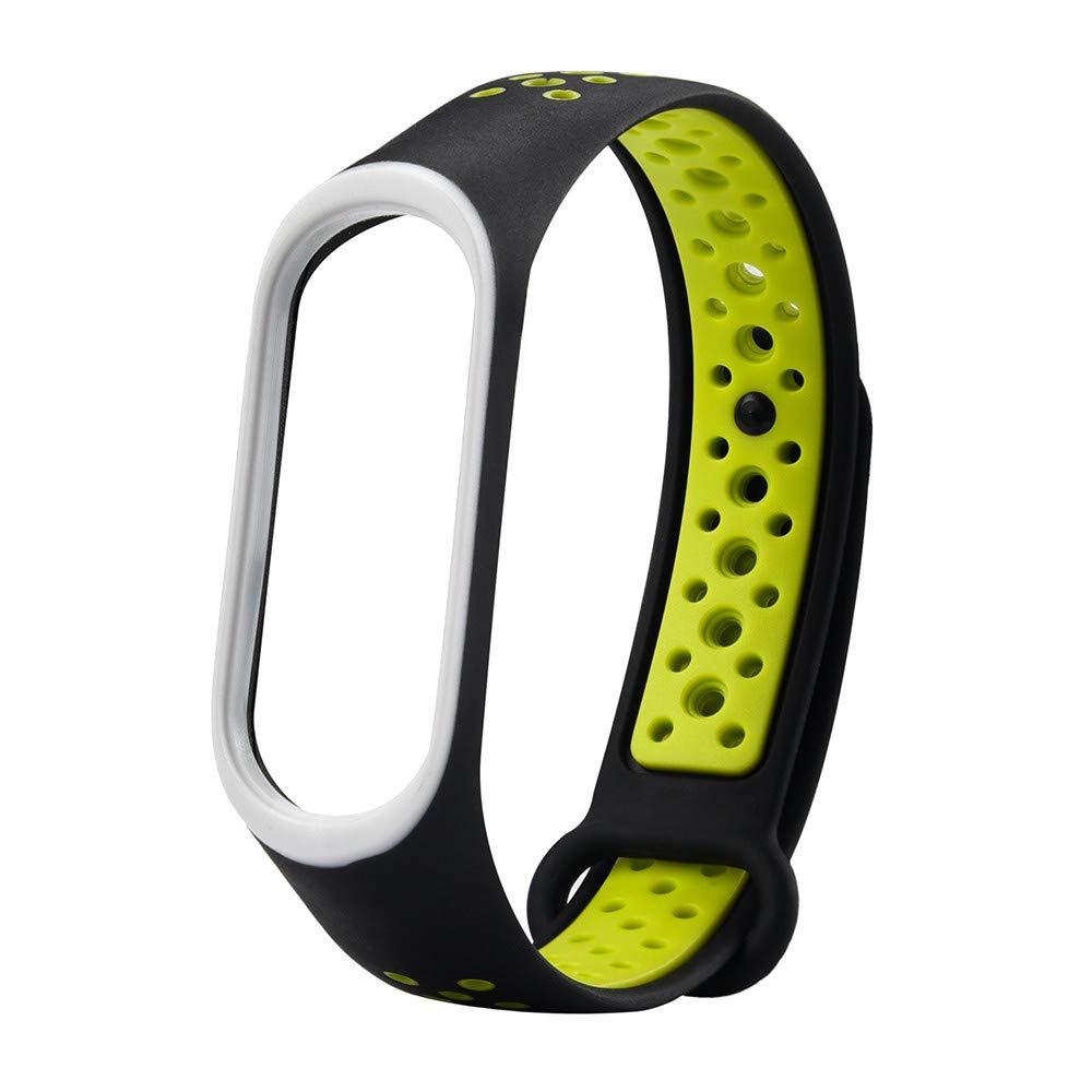 I modsætning til Bedstefar nå Mi Band 3 Fitness Smart Band Nike Sports Watch Straps Belt Black Green