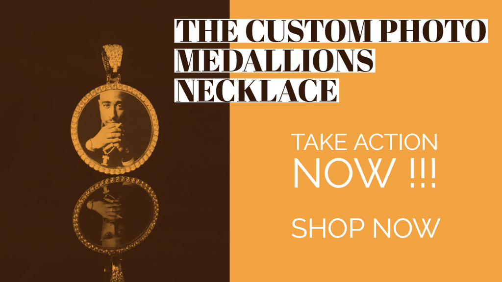 Custom Photo Medallions Necklace