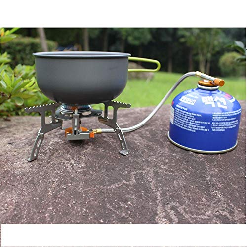 Upgraded Piezo Ignition Burner Backpacking Camping Cooking Stove Supplies 