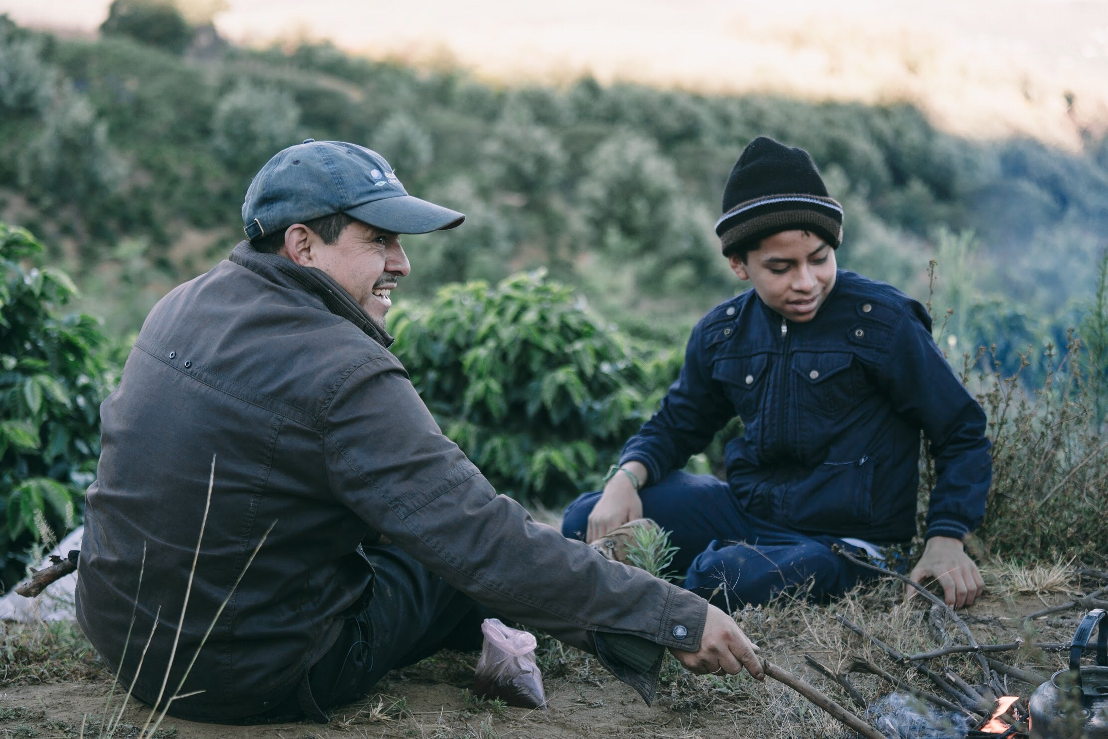 Guatemalan coffee producers by Cory Popp
