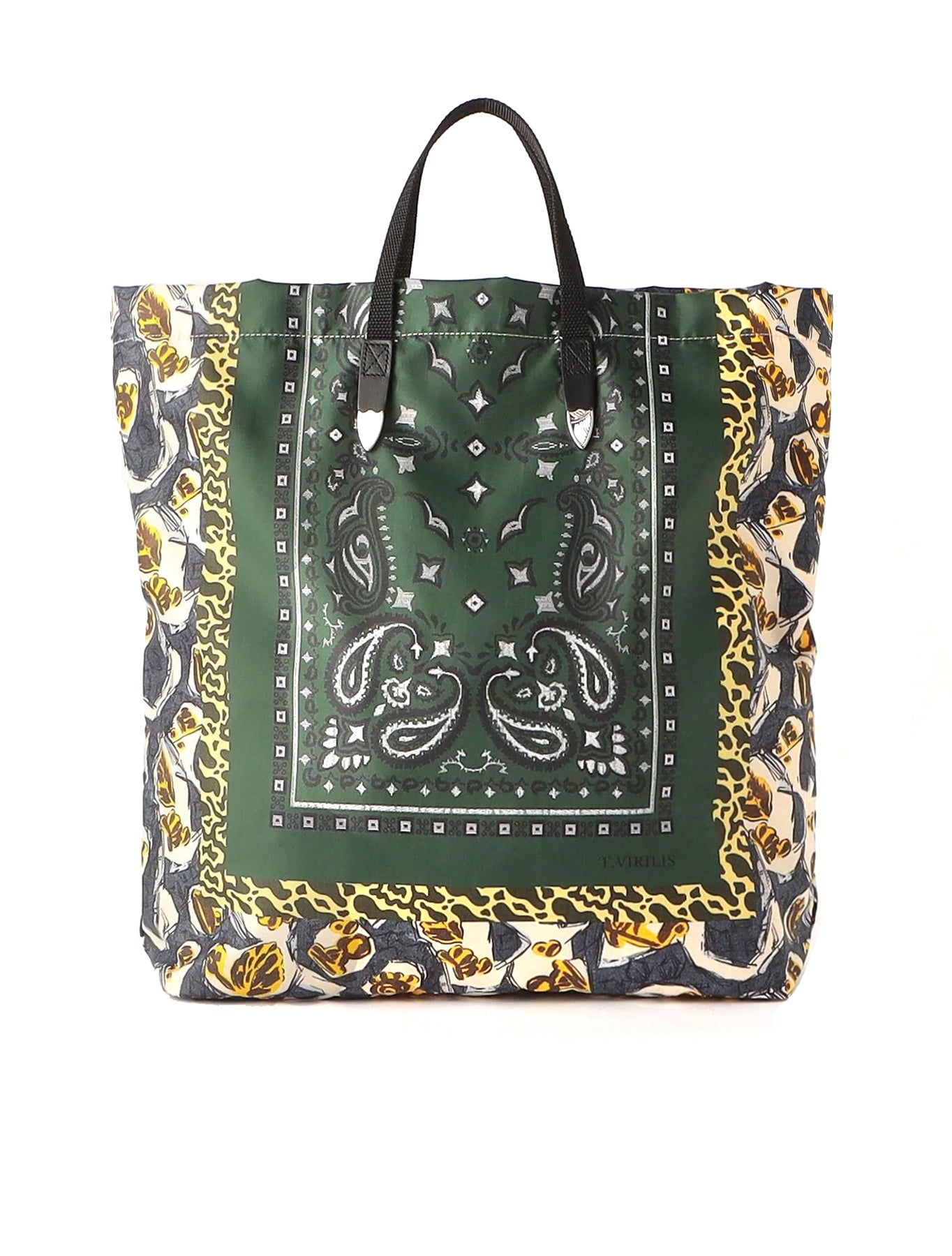 Toga Virilis Print Tote Bag Green