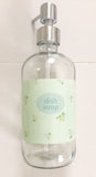 Glass Dish Soap Bottle