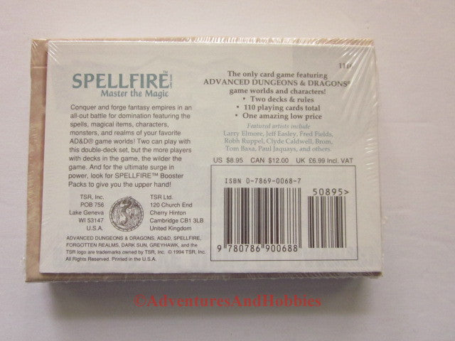 1st Ed D&D Spellfire Starter Set Double-Deck Sealed CCG Card Game 