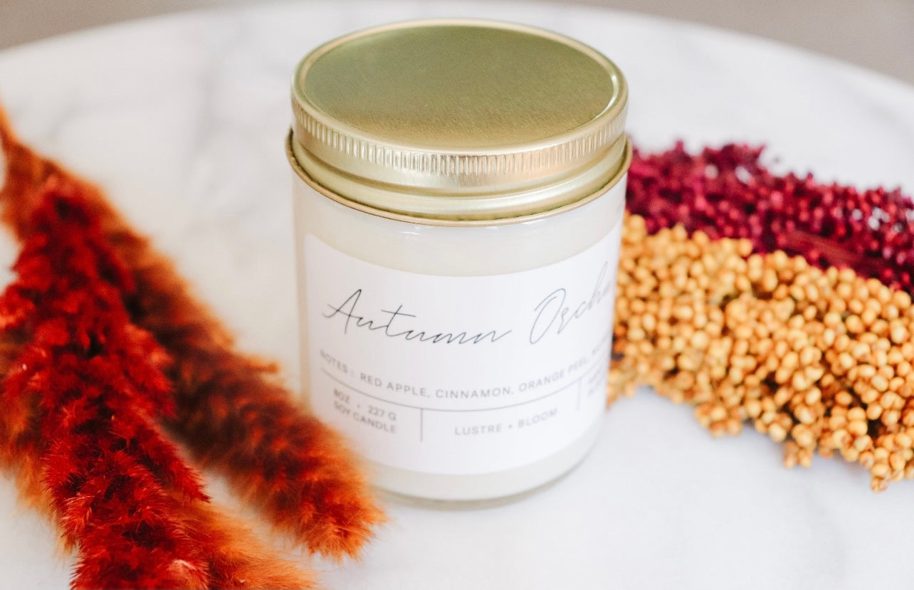 Lustre & Bloom Candle || Autumn Orchard (Limited)