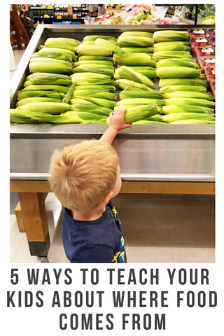5 ways to teach your kids about food pin
