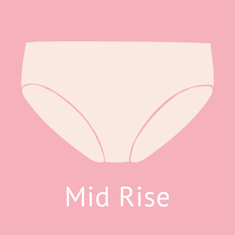 Mid-rise underwear