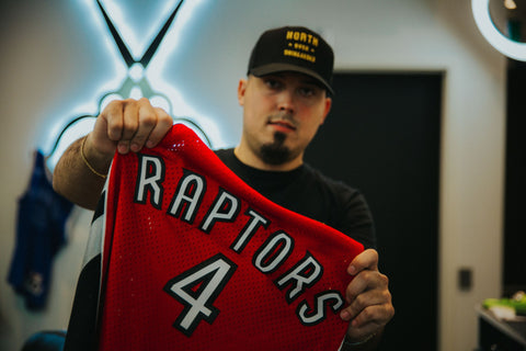 Claudio Ferreira -  Toronto Raptors - Fade Room Barbershop