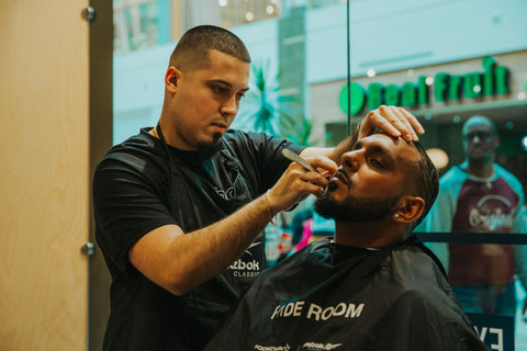Footaction and Reebok host the battle of the barbers, alter the icon with Fade Room barbershop