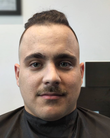 Movember mustache, Mobro, Fade Room barbershop, help spread mens prostate cancer awareness