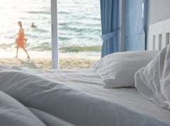 Bedroom on the beach