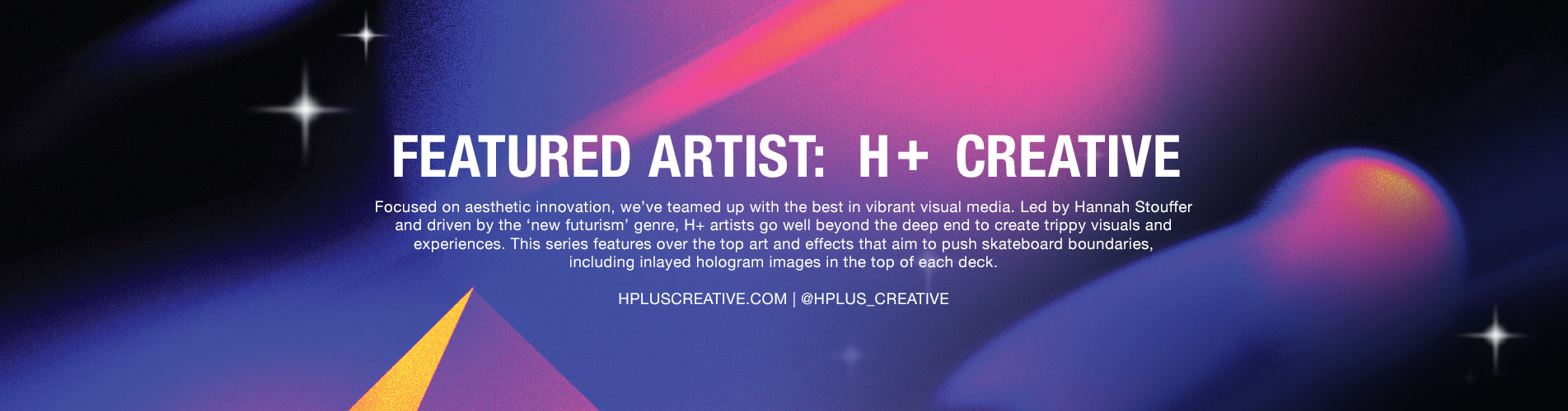 H+ Creative banner