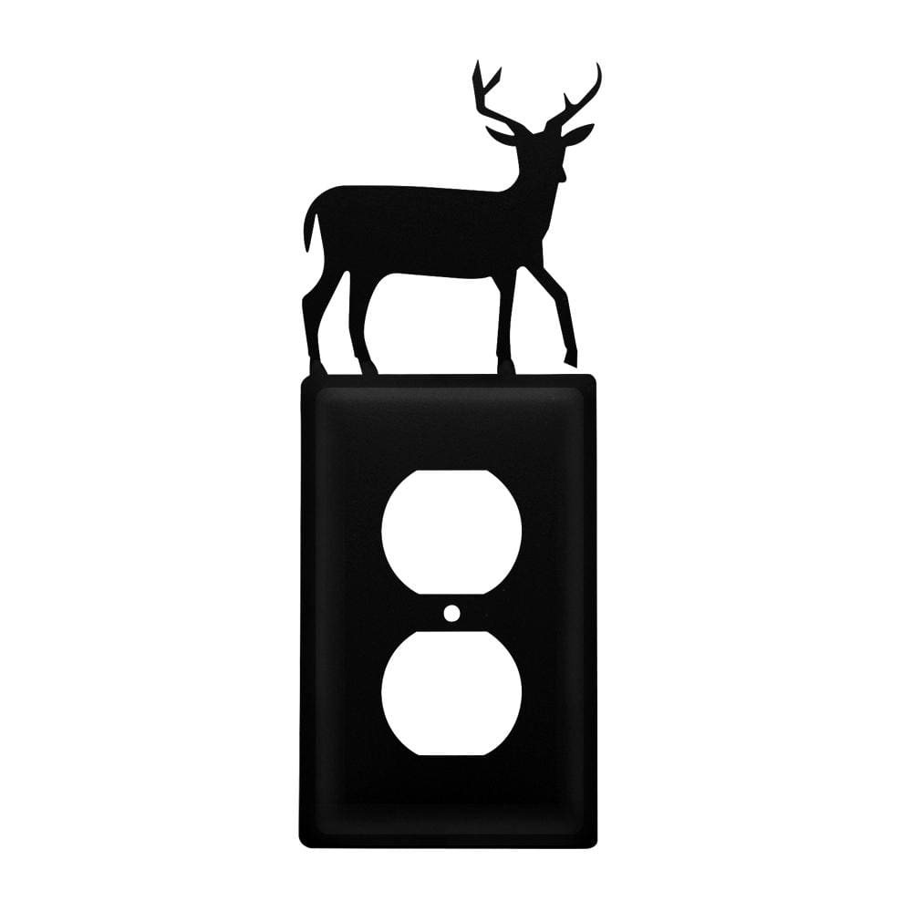 Wall Plate Merry Christmas Deer Switch Plate Light Switch Cover Decorative Outlet Cover for Living Room Bedroom Kitchen