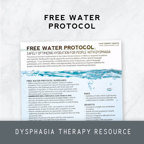 free-water-protocol-therapy-insights