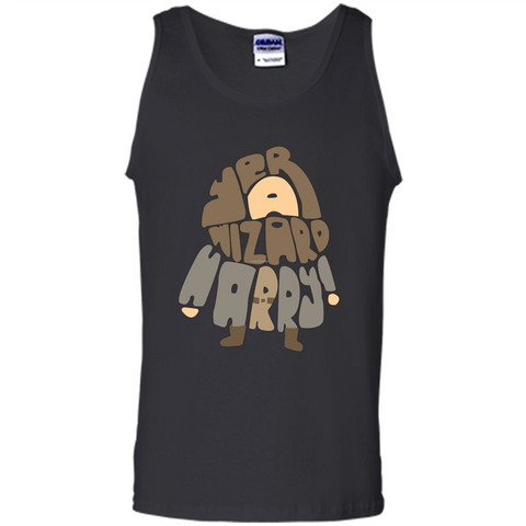 Movies T-shirt Yer A Wizard Harry Black / S Tank Top - WackyTee