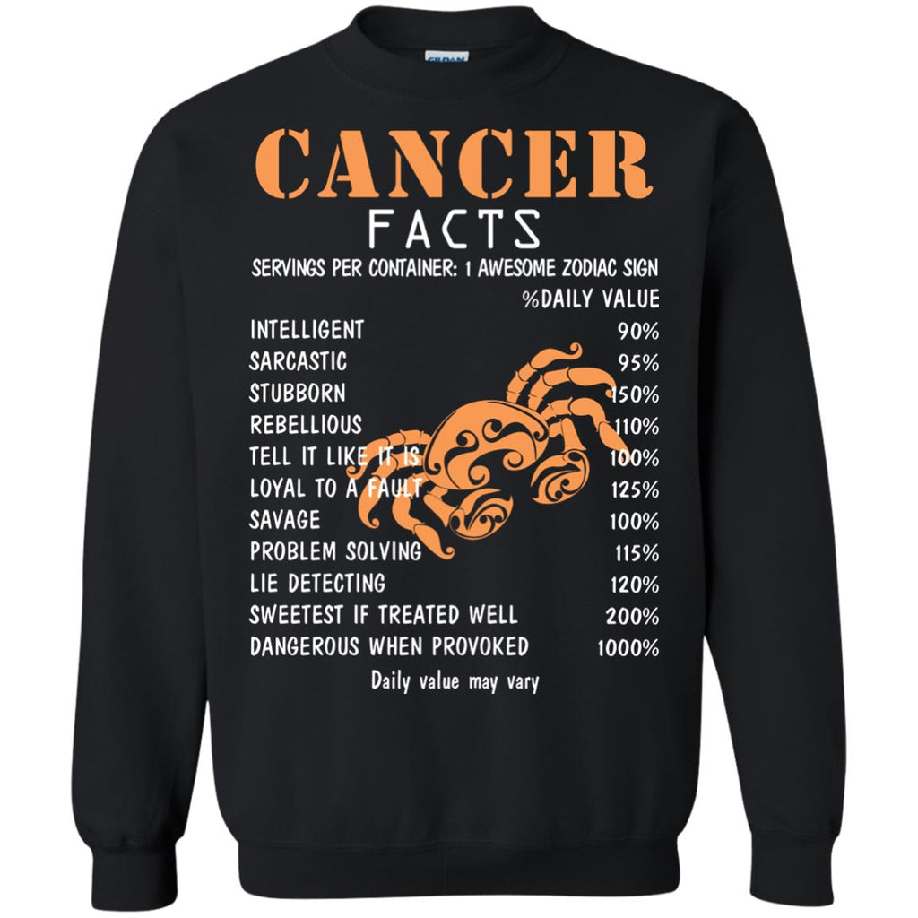 cancer zodiac sweatshirt