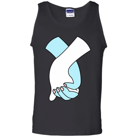 Holding Hands Love Simon Shirt Black / S G220 Gildan 100% Cotton Tank Top - WackyTee