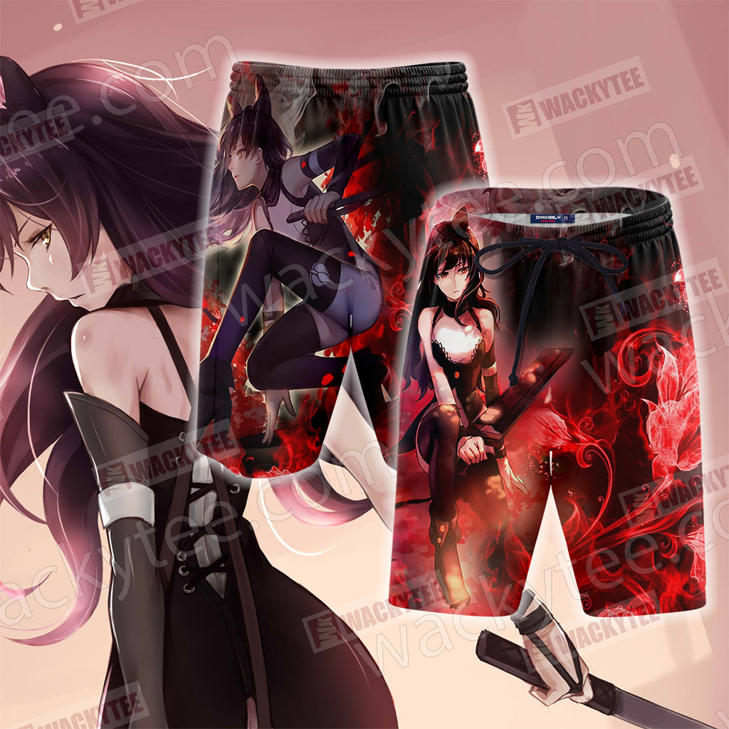 Rwby Blake Belladonna New Beach Shorts Wackytee