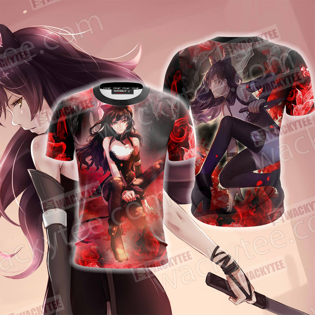 Rwby Blake Belladonna New Unisex 3d T Shirt Wackytee