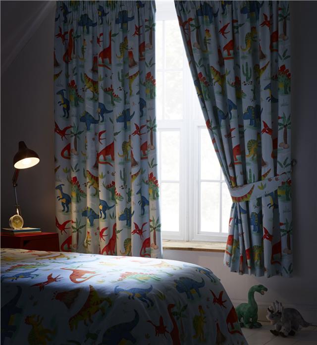 dinosaur bedding and curtain sets