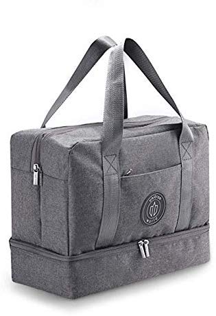 gym bag with shoe compartment