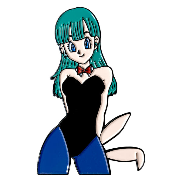 Bulma v2 Enamel Pin – KINGOFTHEPIN.COM