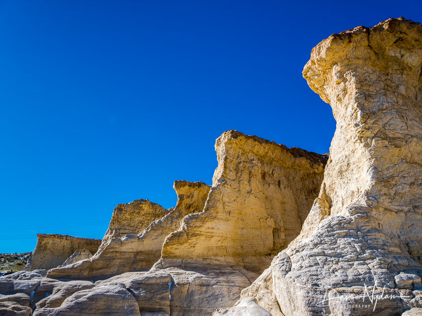 Paint Mines Interpretive Park Stacked Ledges