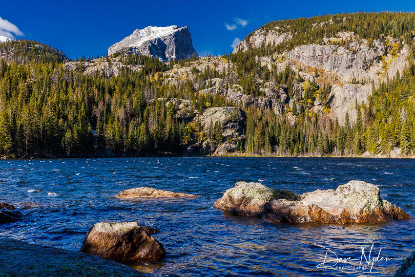 Rocky Mountain NP Lake with Rocks