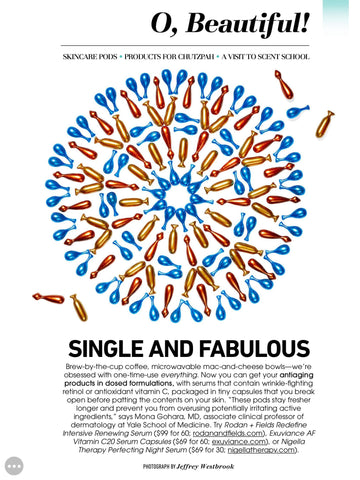 excerpt from Oprah Magazine: O, Beautiful - Single and Fabulous