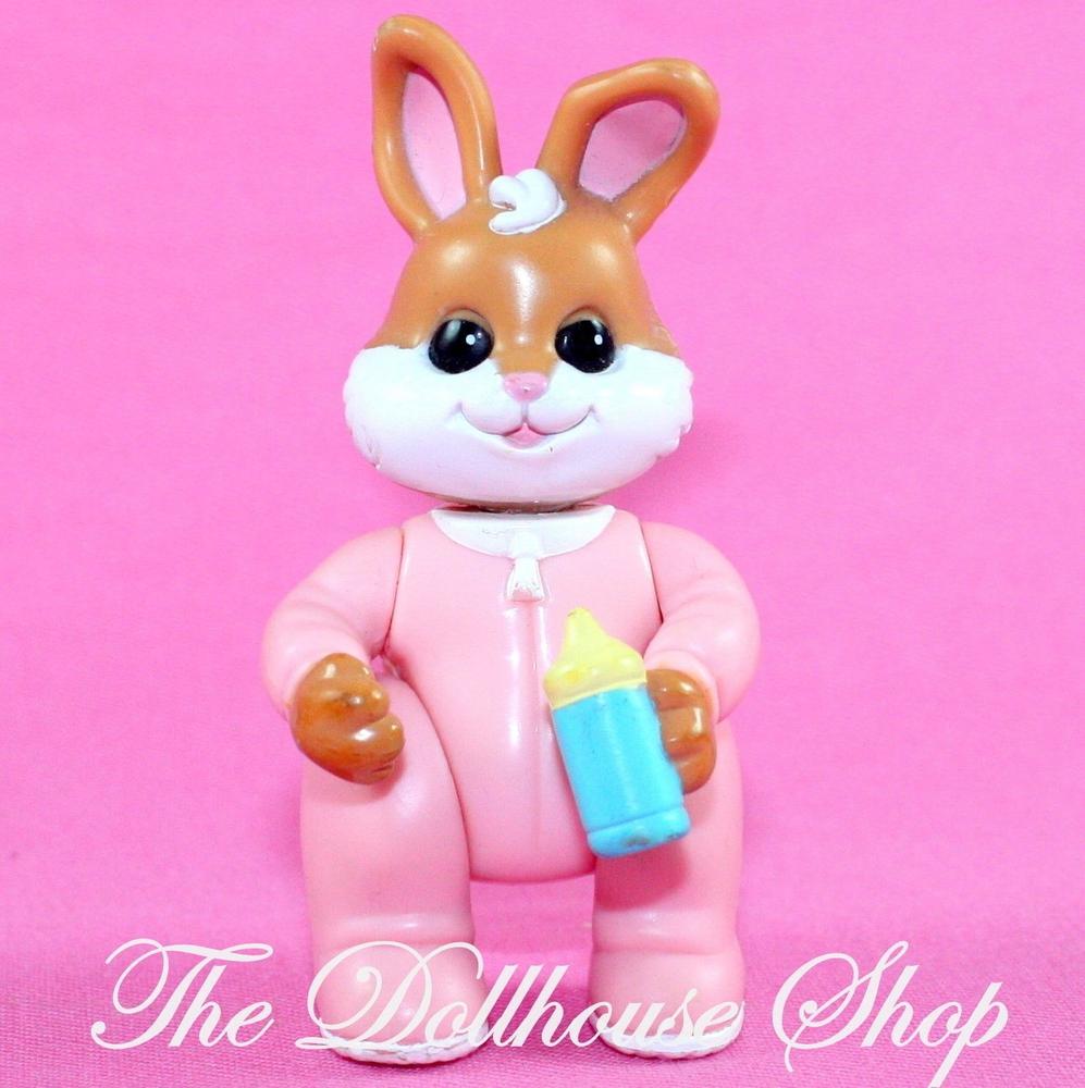 Details about   New FISHER PRICE Hideaway Hollow Loving Family Dollhouse BABY BUNNY RABBIT 