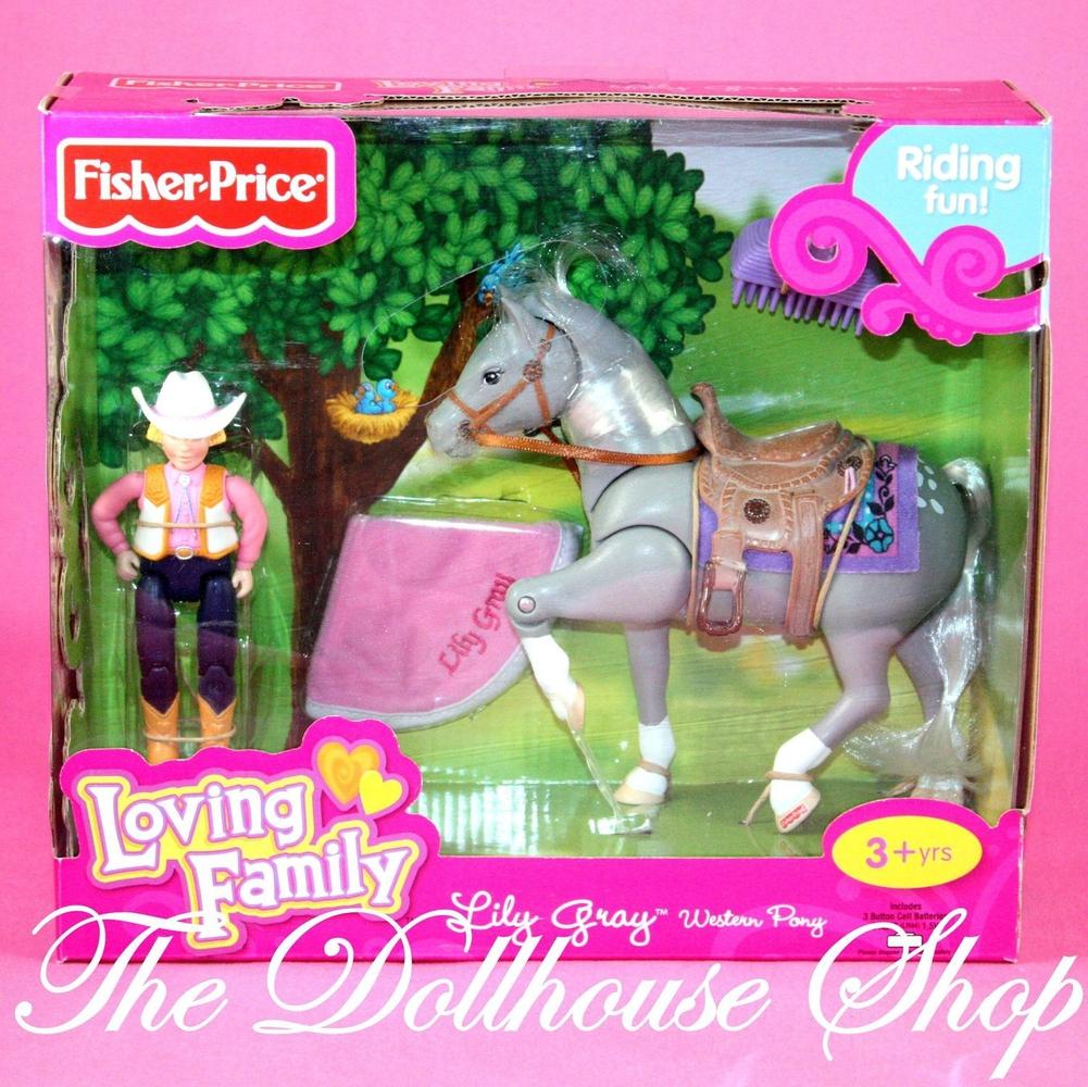 Details about   Fisher Price Loving Family Dollhouse BABY HORSE PONY COLT for STABLE BARN #4 