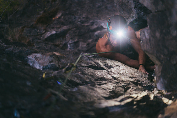 Climbing with BioLite HeadLamp