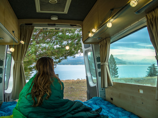 living vanlife off the grid