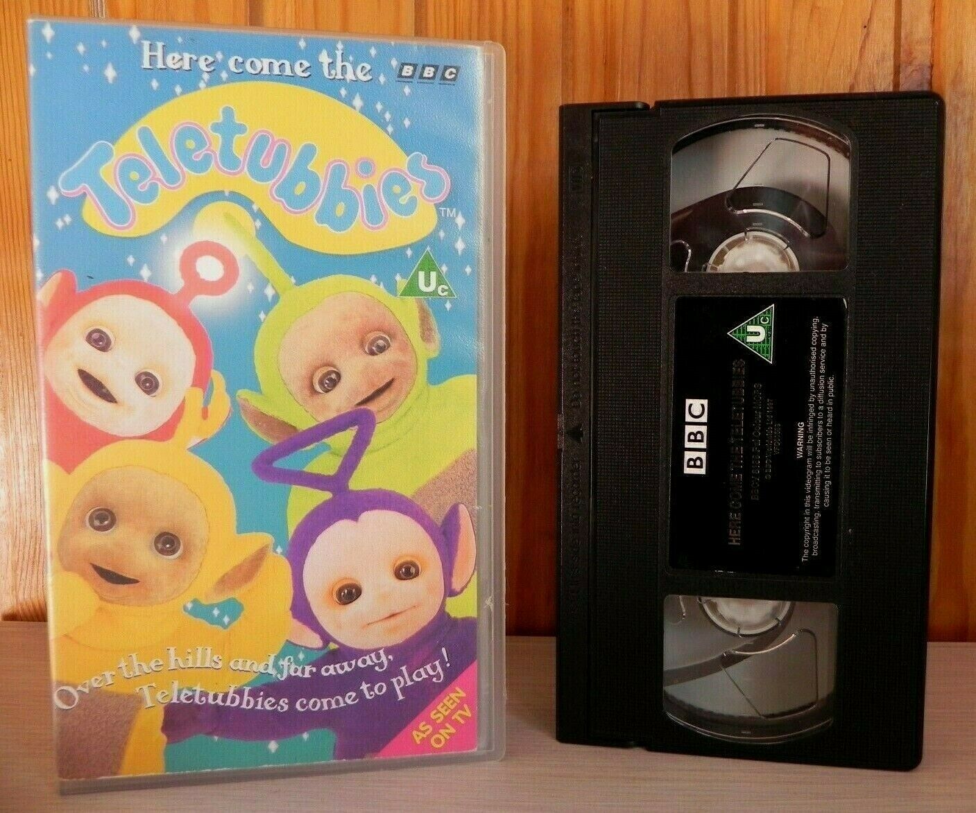 Here Come The Teletubbies VHS Golden Class Movies LTD