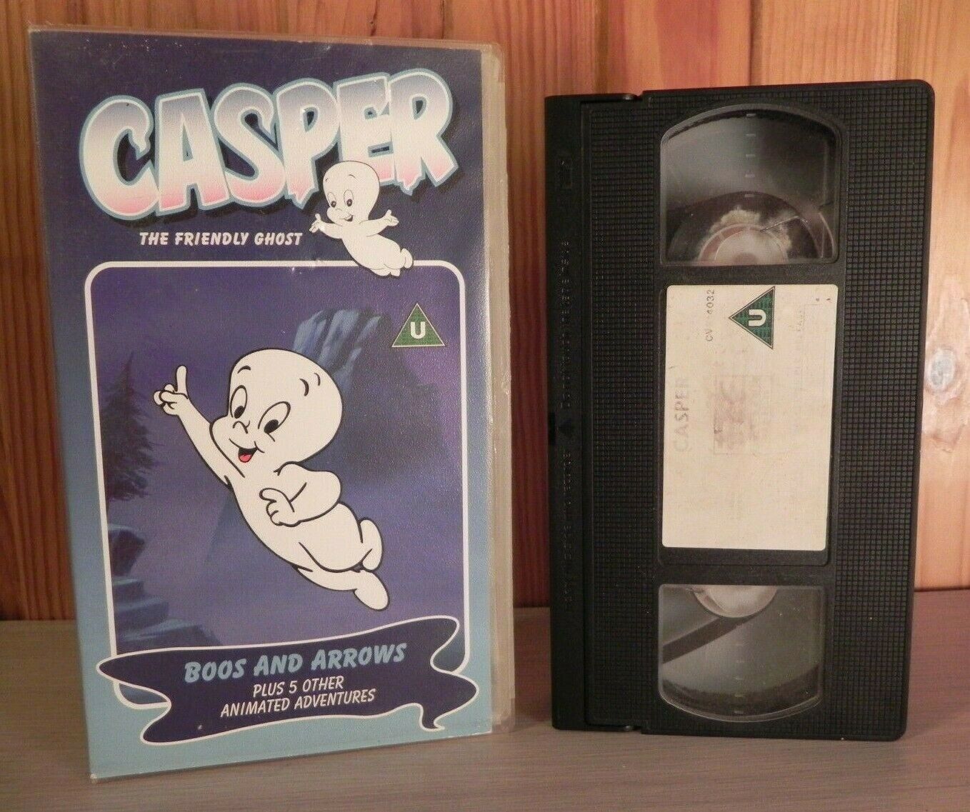 Casper The Friendly Ghost, Boos And Arrows, Action Animated, Kids, Pal VHS  – Golden Class Movies LTD