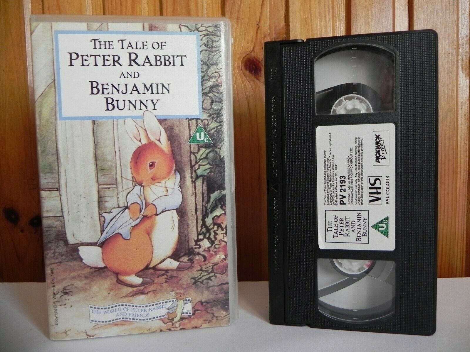 the tale of peter rabbit vhs 1992