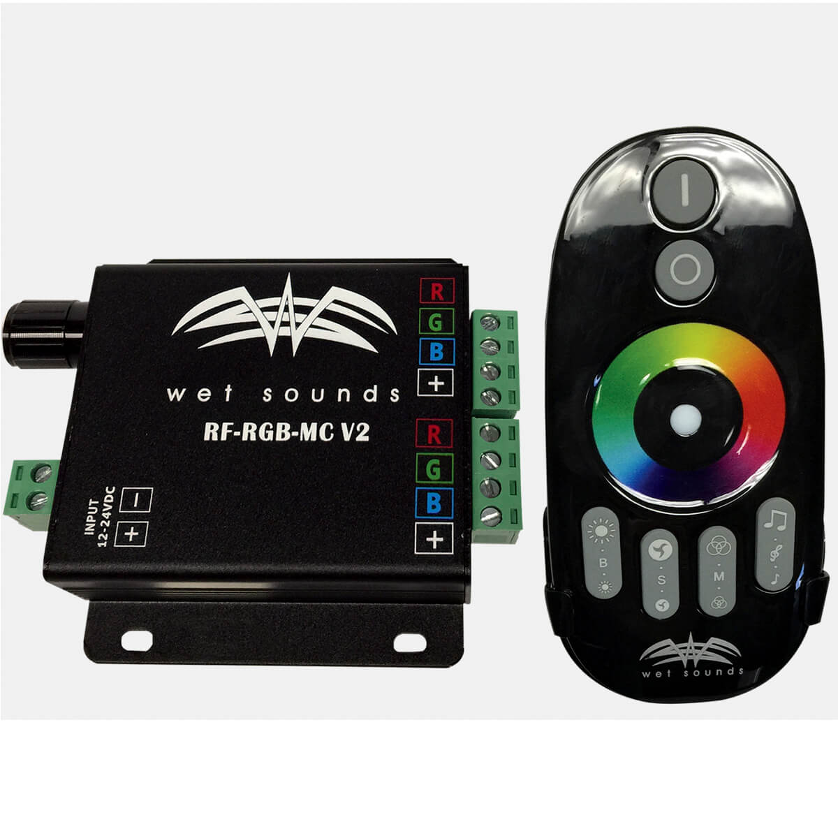 Buy Wet RF RGB Music Controller W/ Touch Activated Remote Online – Wet Sounds Australia