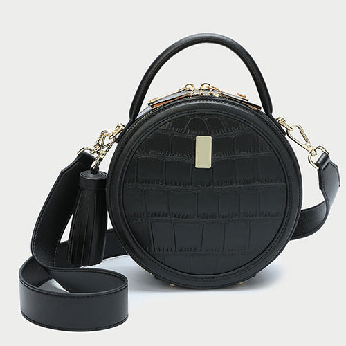 circular crossbody bag