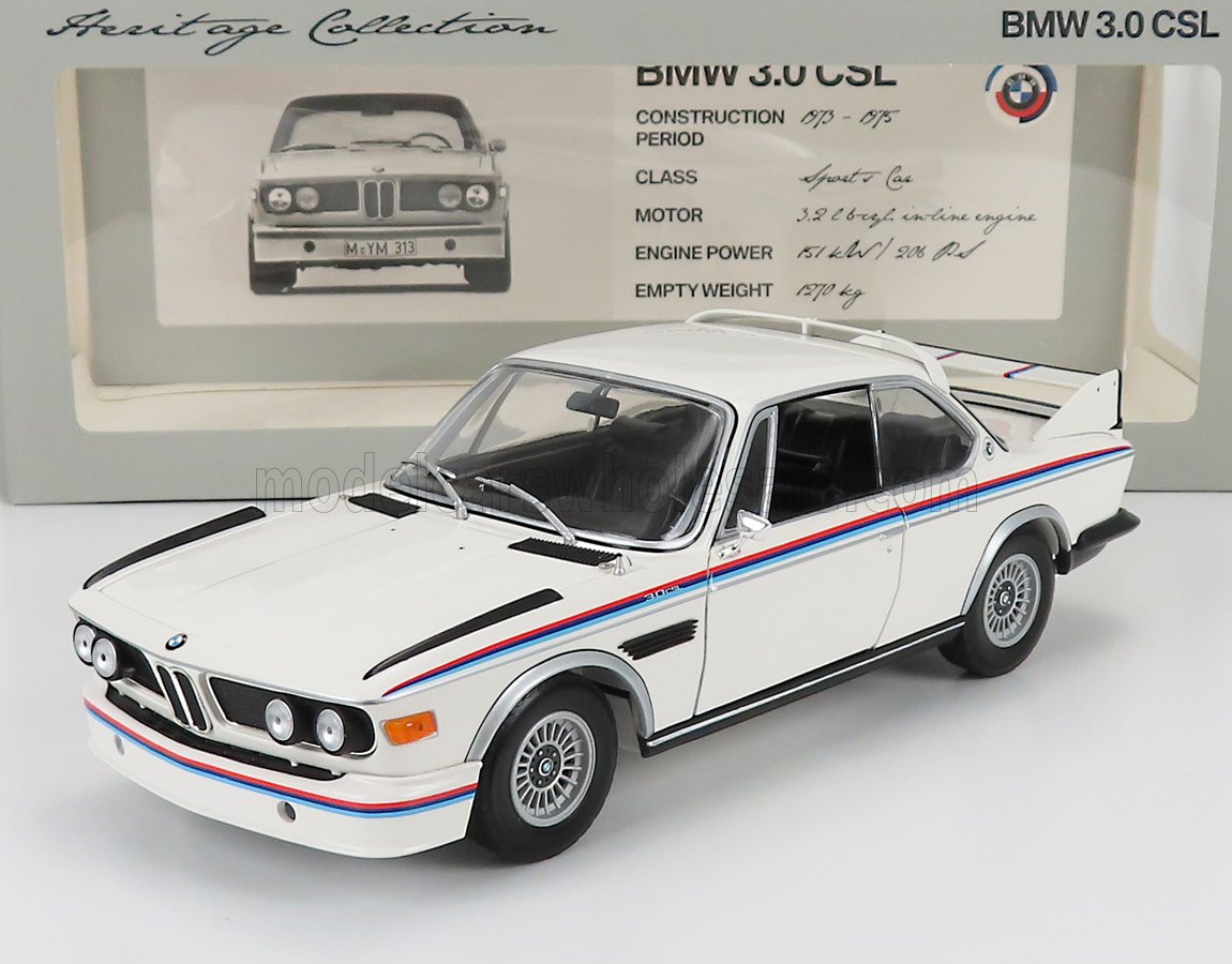 ミニチャンプス BMW 3.0 CSi/CSL 1/18 ミニカー | monsterdog.com.br