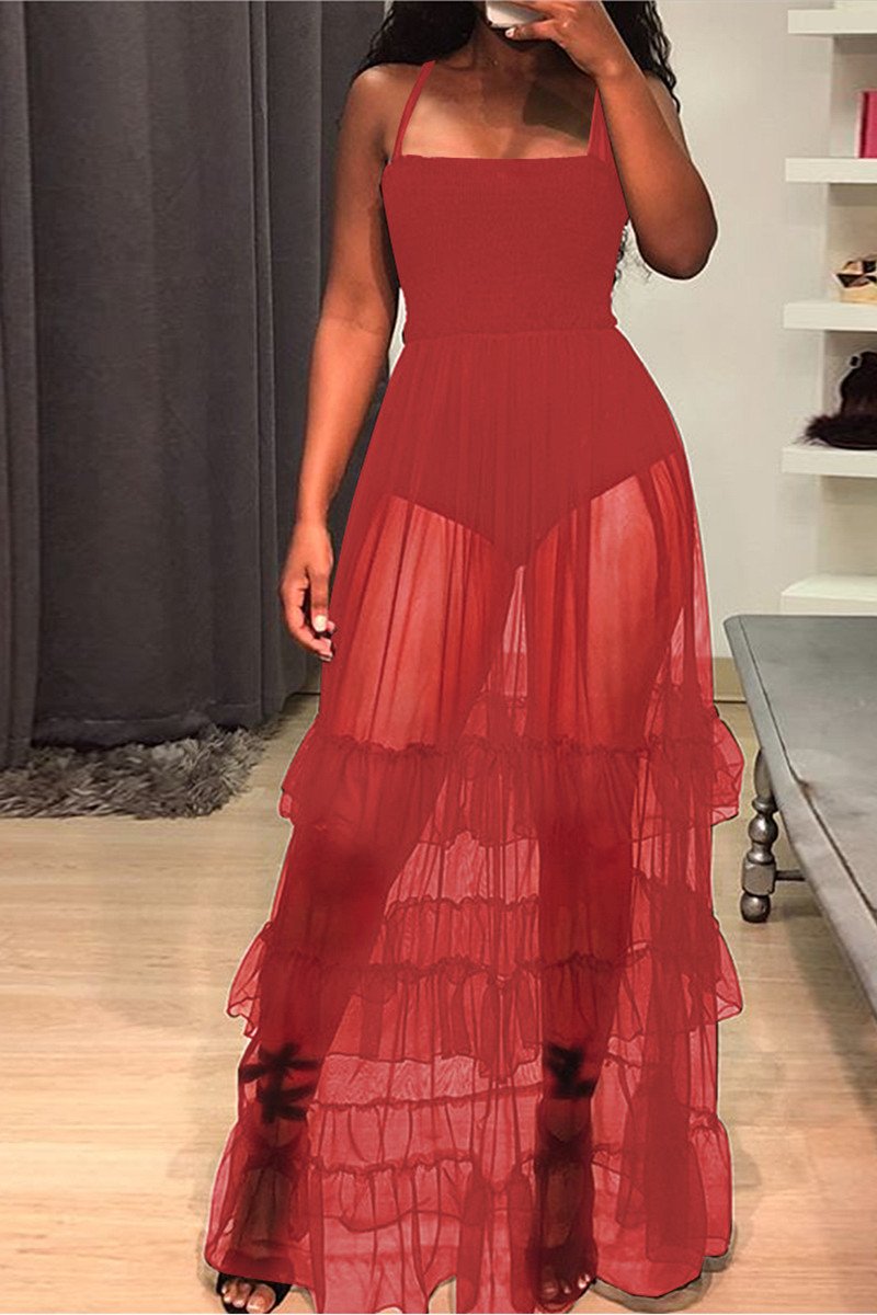 Cami Lace Maxi Dress - outyfit