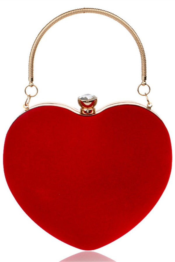 Heart Shaped Evening Handbag