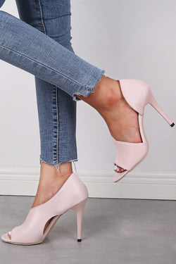 Peep Toe Thin Heel Sandal