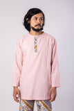 Plum Parang Kurta Telok Belangah Batik Top